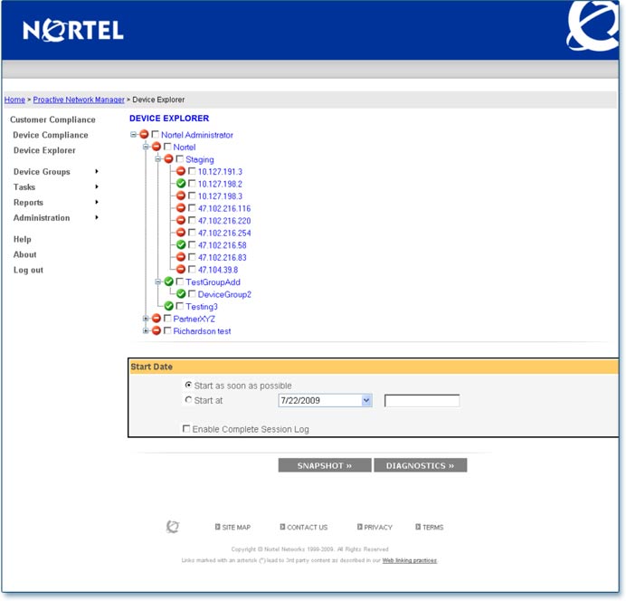 nortel ss